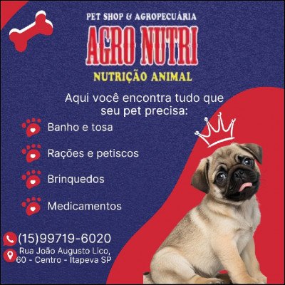 Agro Nutri Pet Shop e Agropecuária