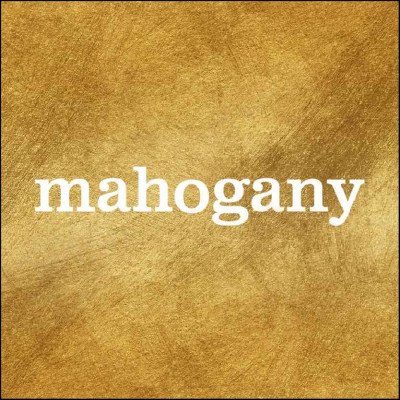 Mahogany Cosméticos