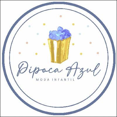 Pipoca Azul Moda Infantil
