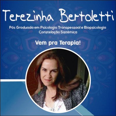Terezinha Bertoletti Terapeuta Integrativa
