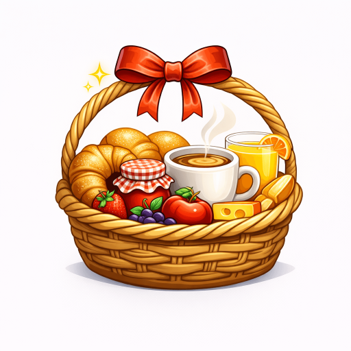 Cesta de Café da Manhã
