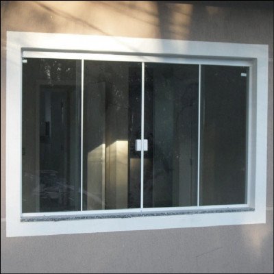 Janela 4 Folhas Incolor