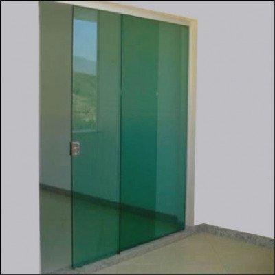 Porta 2 Folhas Verde
