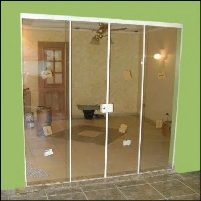 Porta 4 Folhas Incolor