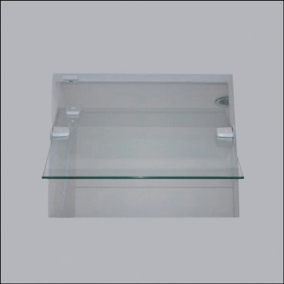 Vitrô de Banheiro Liso com Basculante