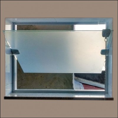 Vitrô Jateado Para Banheiro