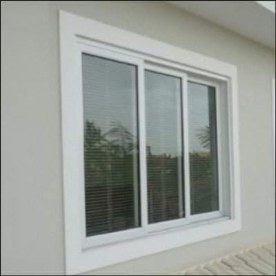 Janela 3 Folhas Incolor