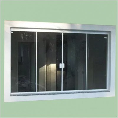 Janela 4 Folhas Incolor