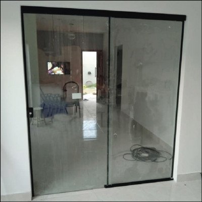 Porta 2 Folhas Incolor