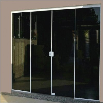 Porta 4 Folhas Fumê