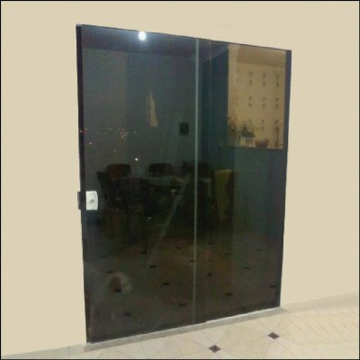 Porta 2 Folhas Fumê