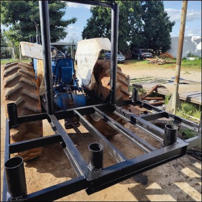 Fabricação de Berços Para Transporte de Madeira