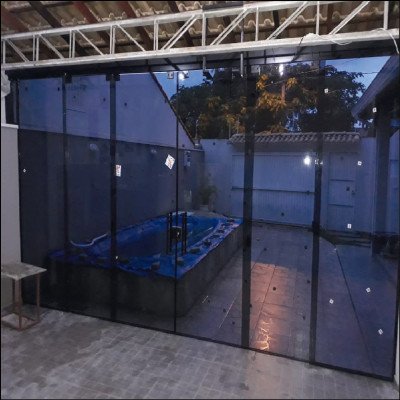 Porta 4 Folhas Fumê - imagem 3