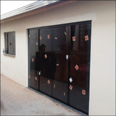 Porta 4 Folhas Fumê - imagem 1