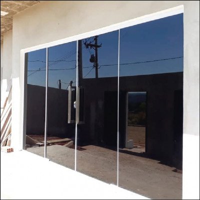 Porta 4 Folhas Fumê