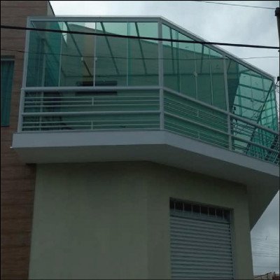 Fachada em Vidro Temperado