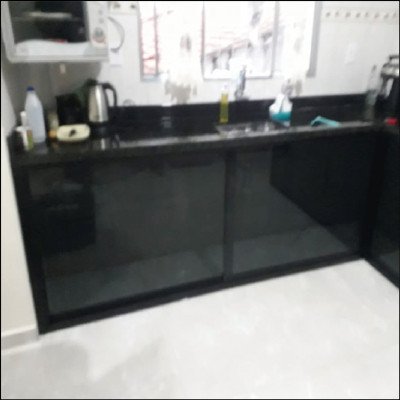 Fechamento de Pia com Vidro Fumê - imagem 2