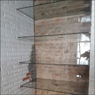 Prateleira em Vidro Temperado