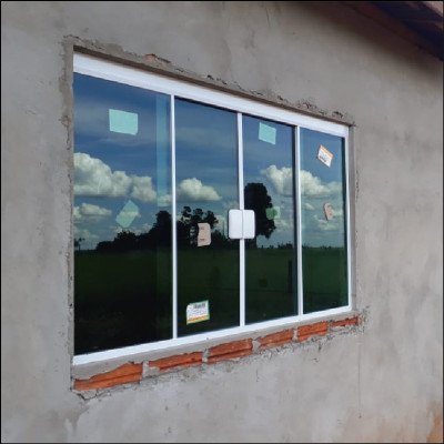 Janela 4 Folhas Incolor