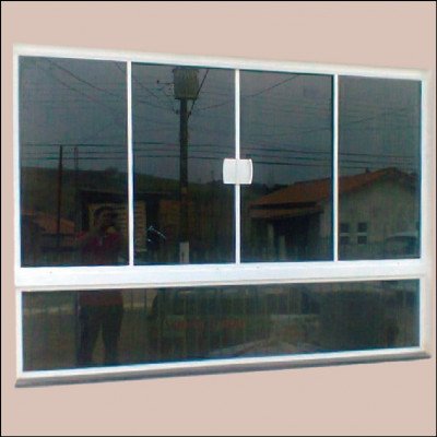 Janela 4 Folhas Fumê