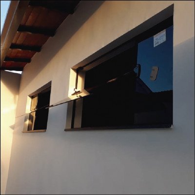 Janela Fumê com Basculante