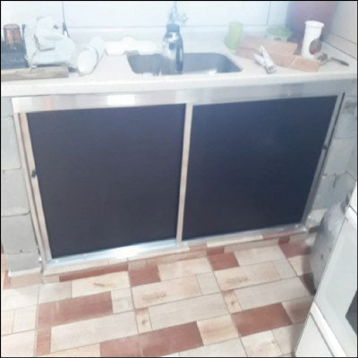 Fechamento de Pia com Acrílico