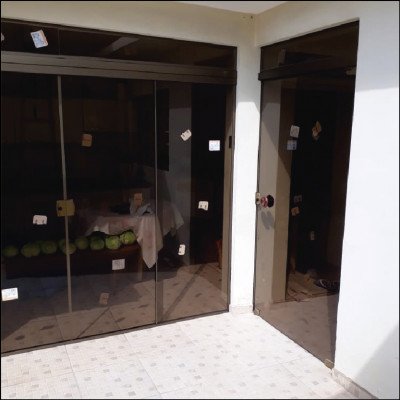 Porta 4 Folhas Vidro Temperado