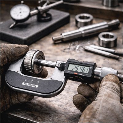 Ajustes de Precisão em Peças Metálicas