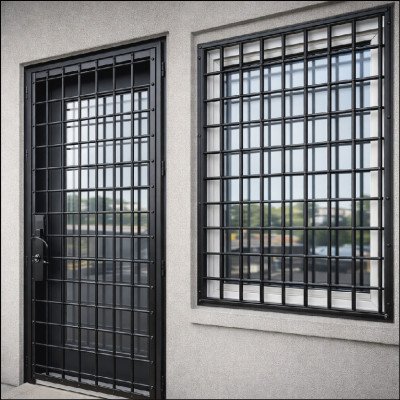 Grades de Proteção para Portas e Janelas