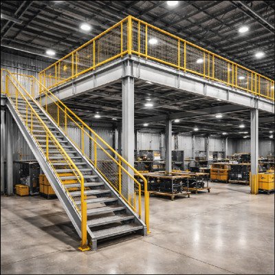 Mezaninos e Escadas Metálicas
