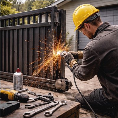 Reforma e Adaptação de Portões e Estruturas