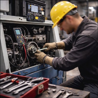 Manutenção em Máquinas e Equipamentos Industriais