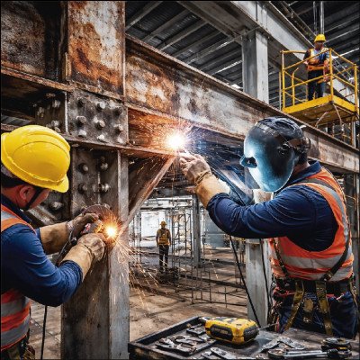 Reparos em Estruturas Industriais