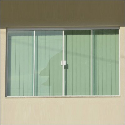 Janela 4 Folhas Incolor