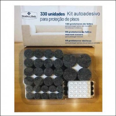 Kit Auto-adesivo Para Proteção De Pisos Members Mark