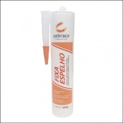 Fixa Espelho Cola Adesivo Superficie Parede Cebrace-adespec