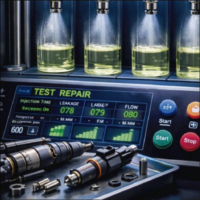 Teste e Reparo de Bicos Common Rail