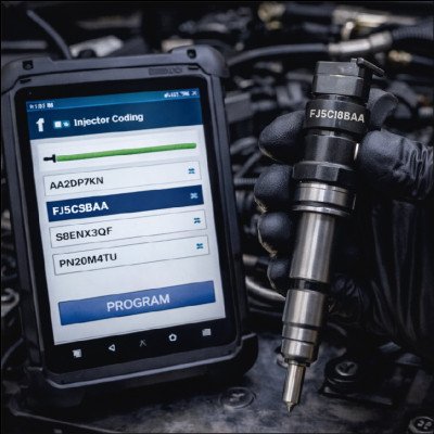 Codificação de Bicos Injetores (quando aplicável)