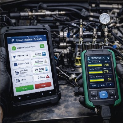 Diagnóstico Completo do Sistema de Injeção Diesel