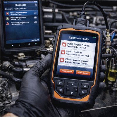 Leitura e Interpretação de Falhas Eletrônicas (scanner)