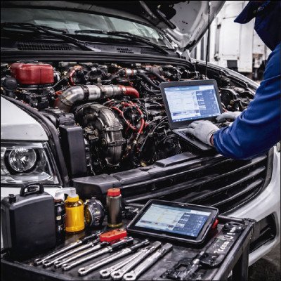 Serviços em Motores Diesel em Caminhões