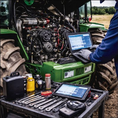 Serviços em Motores Diesel em Máquinas Agrícolas