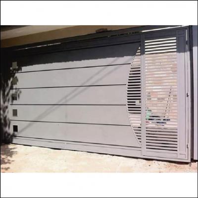 Portão Social e de Garagem Fechado e Vazado