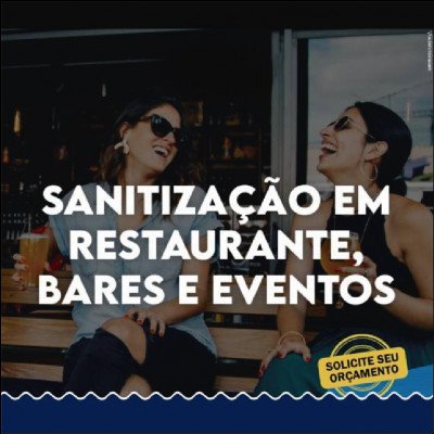 Sanitização Restaurantes, Bares e Eventos