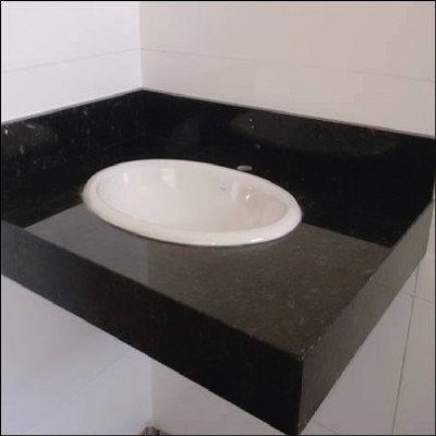 Lavatório em Mármore com Cuba