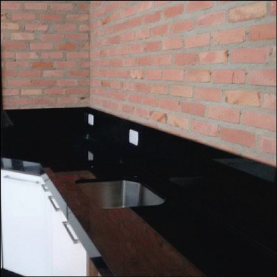 Balcão Pia em Área Gourmet