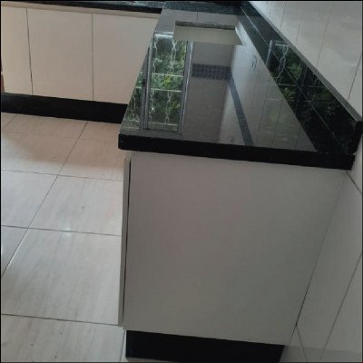 Cozinha Planejada em Granito Verde Ubatuba