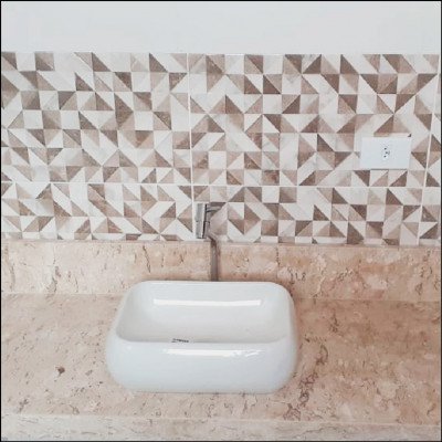 Lavatório Granito Travertino