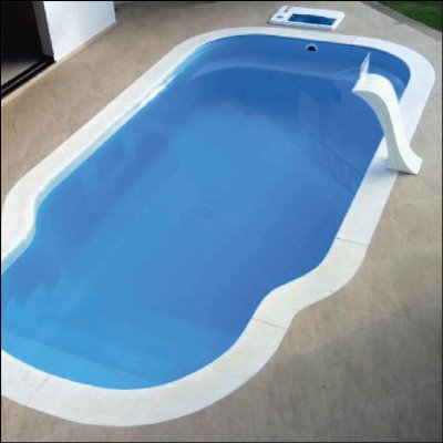 Borda de Piscina em Mármore Branco - imagem 2