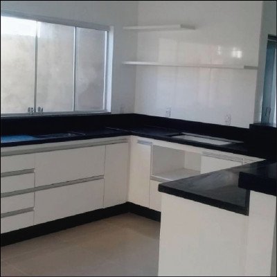 Cozinha em Granito Preto São Gabriel